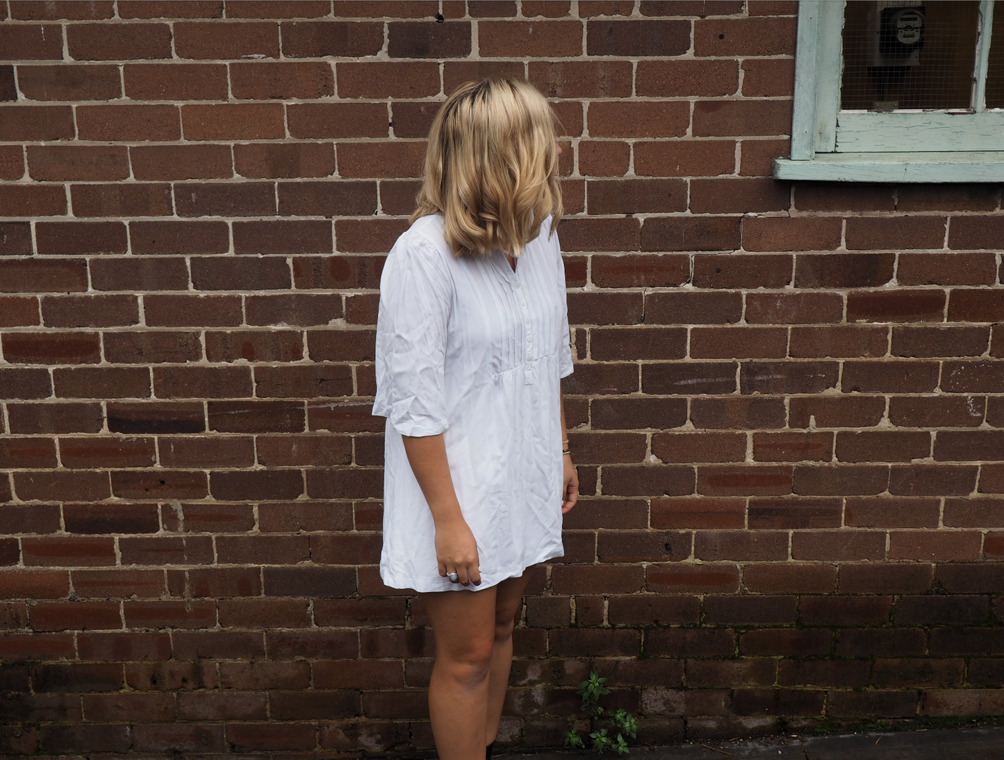 iluca the label: BELLE SLEEVE WISH DRESS / WHITE