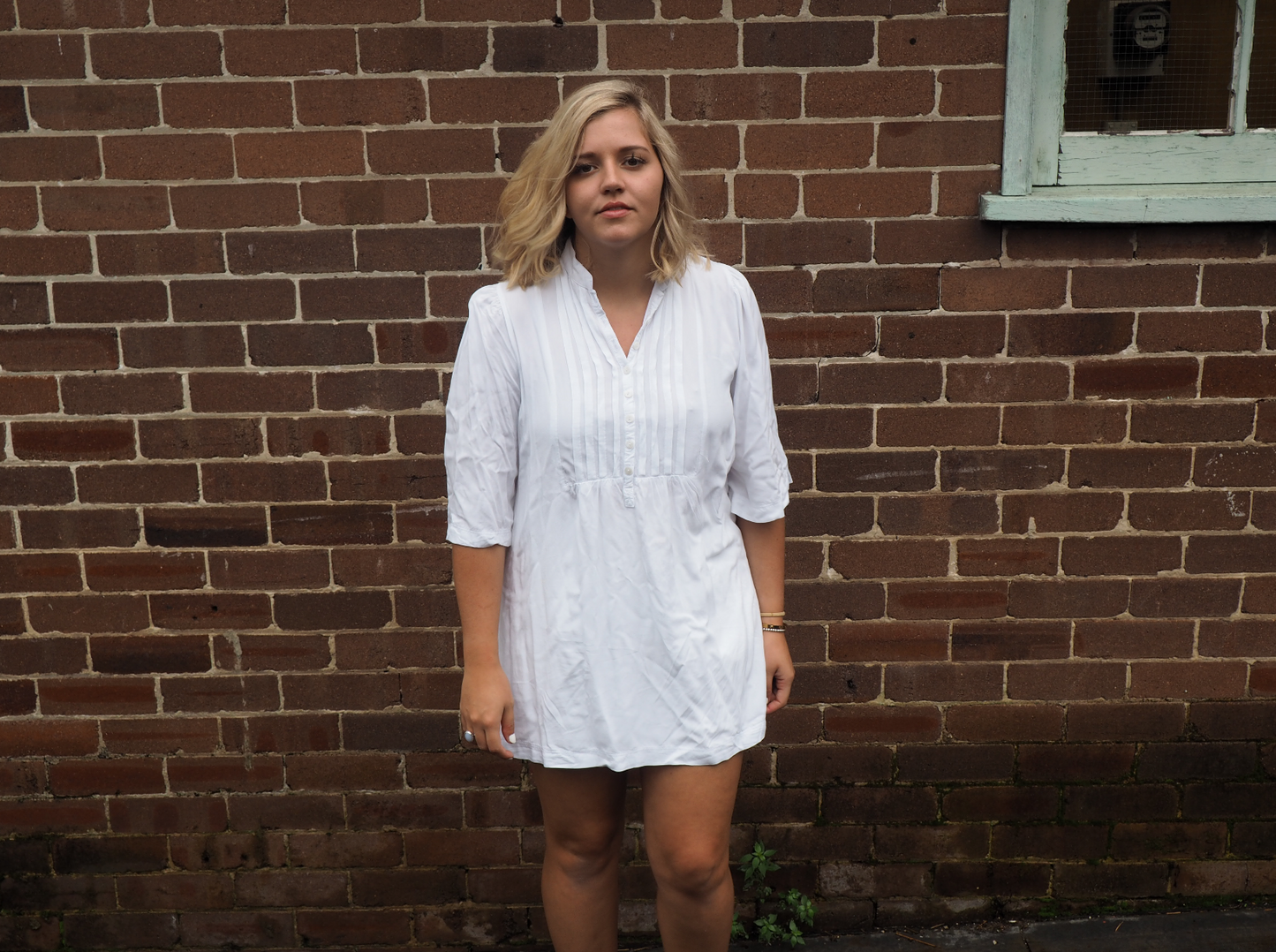 iluca the label: BELLE SLEEVE WISH DRESS / WHITE