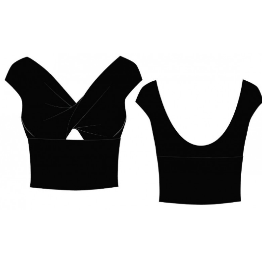 Capezio - Carlotta Crop Top - 10961W
