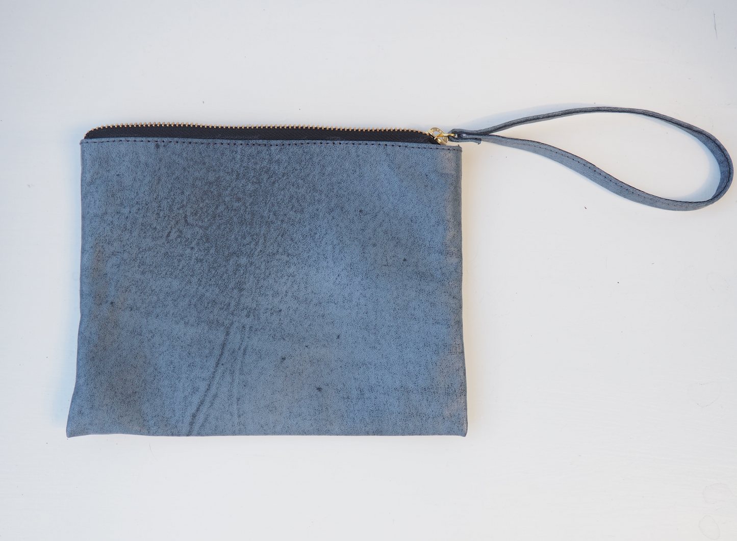 Oceania Blue Crush Soft Leather Clutch