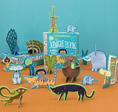 Babylit Jungle Book Playset Animal Primer Book and Playset