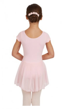 Capezio - Short Sleeve Nylon Dress - Girls - 3966C