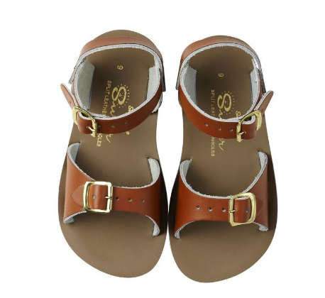 Salt Water Sandal Surfer - Tan - Child