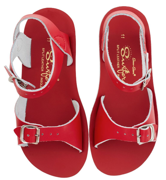 Salt Water Sandal Sun Surfer - Red - Child