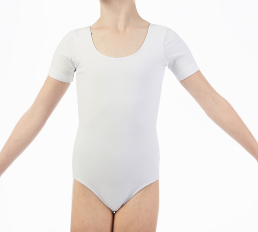 custom made short sleeve leotard for kids