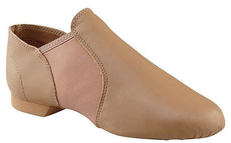 Capezio EJ2 adult slip on jazz shoe. Caramel