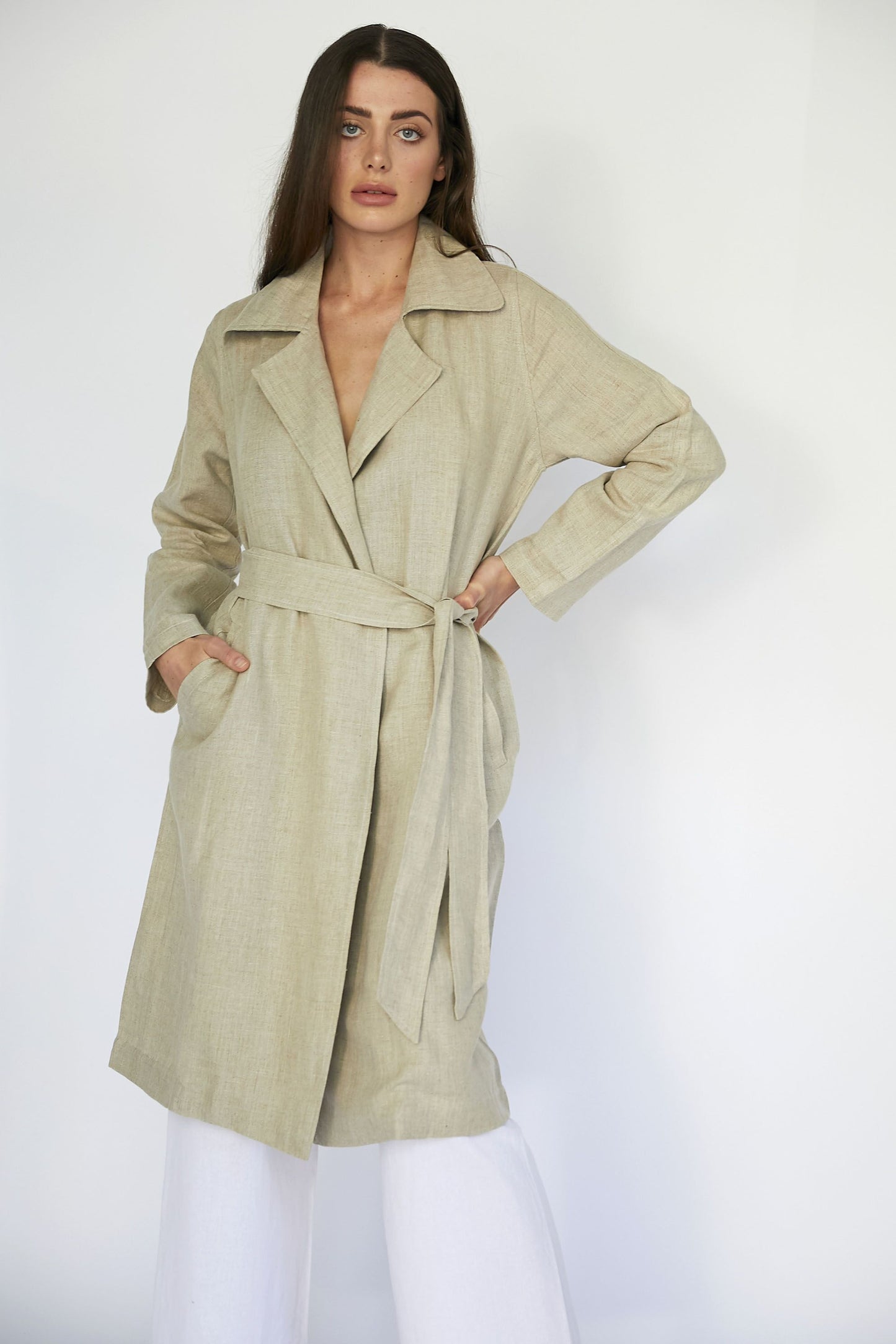 IRIS TRENCH COAT - OAT