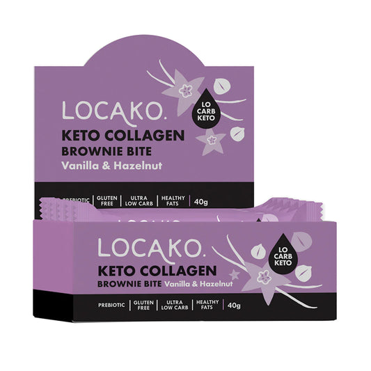 Locako Collagen Brownie Bite Hazelnut