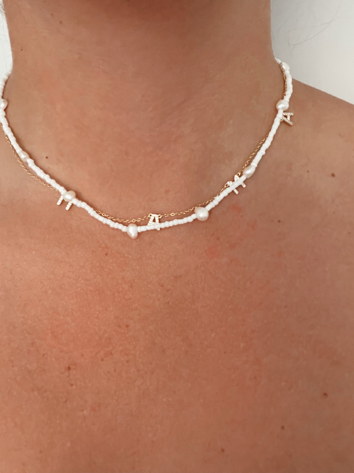 Pearl Oceana Bead Necklace