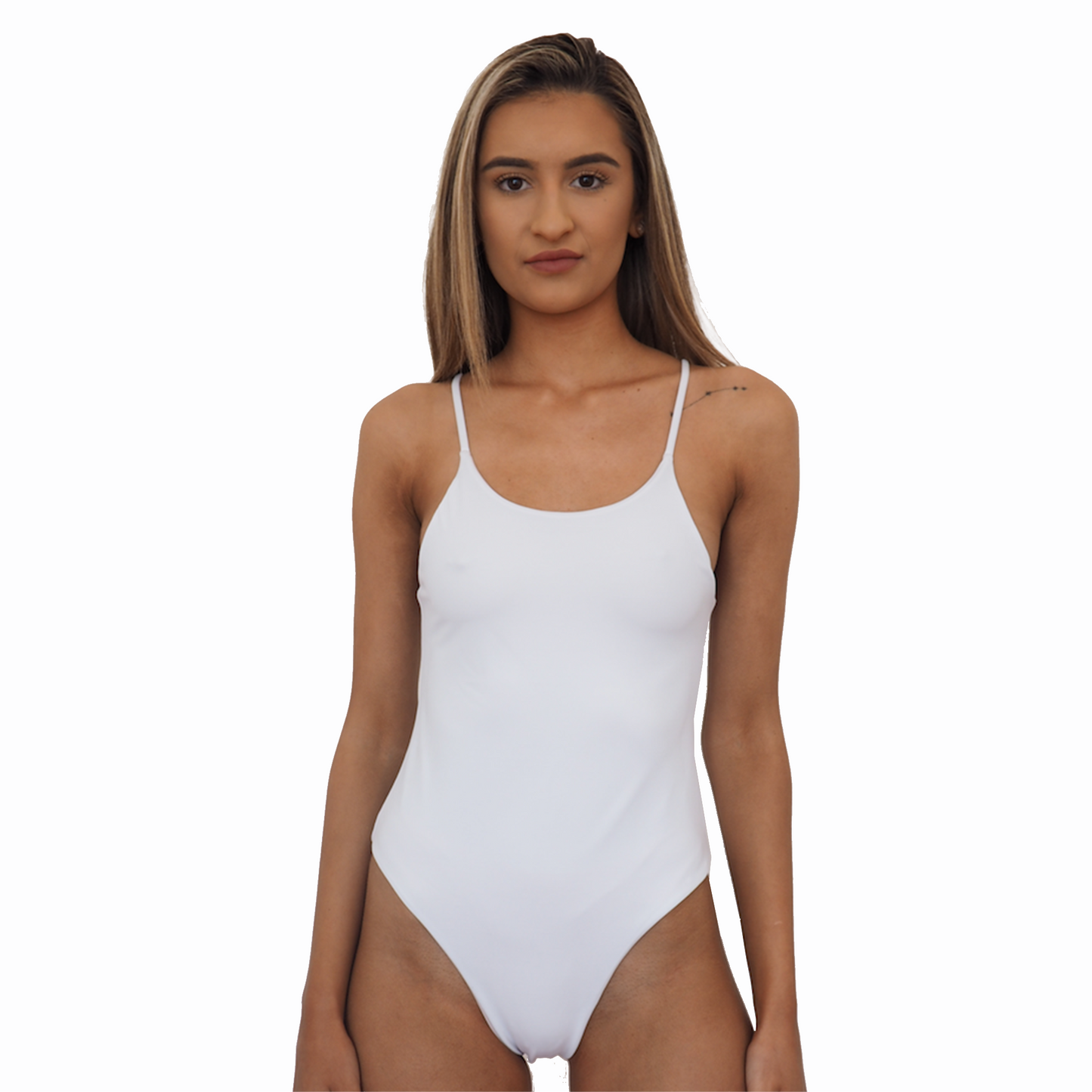 BYRON ONE PIECE // WHITE - BLUSH