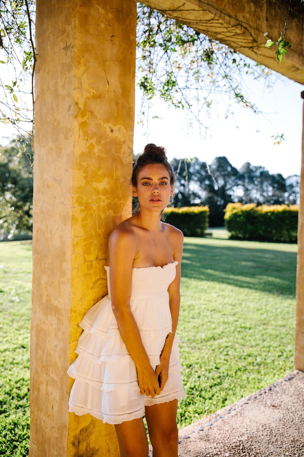 MARGOT DRESS - WHITE