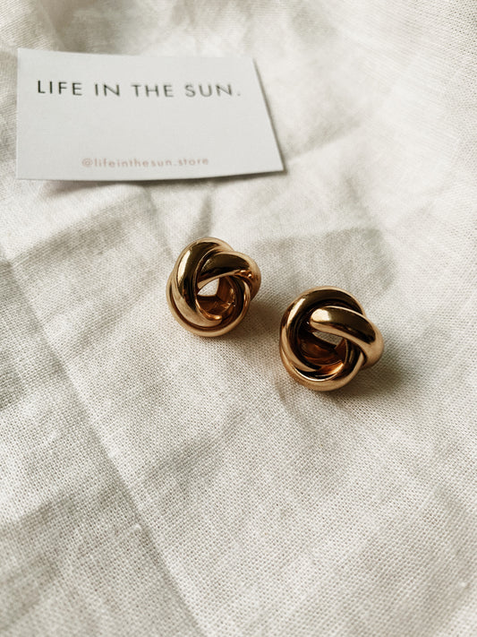 GOLDIE Stud Earrings | By: Life in the sun store