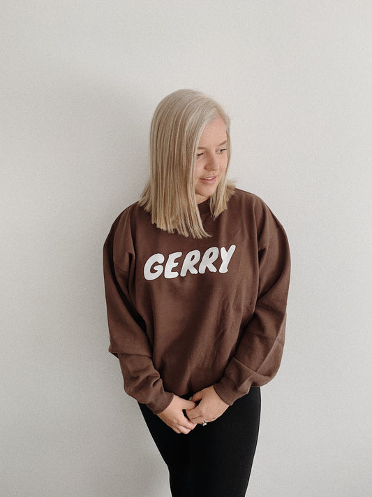 LAZE VINTAGE SWEAT // IN CHOC.