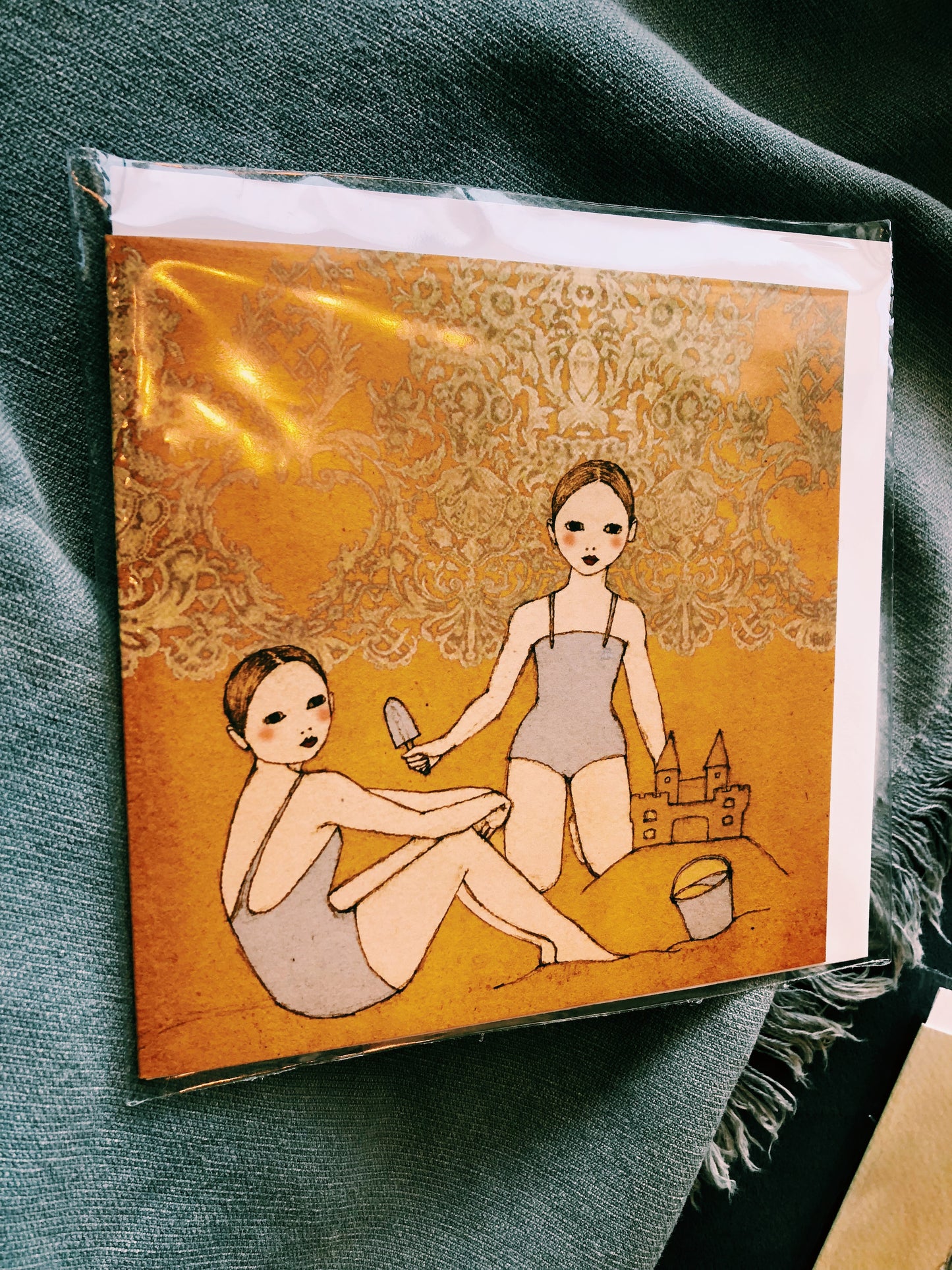 SPADES OF LOVE - ILLUSTRATIVE ALL OCCASSIONS CARD - Irena-5