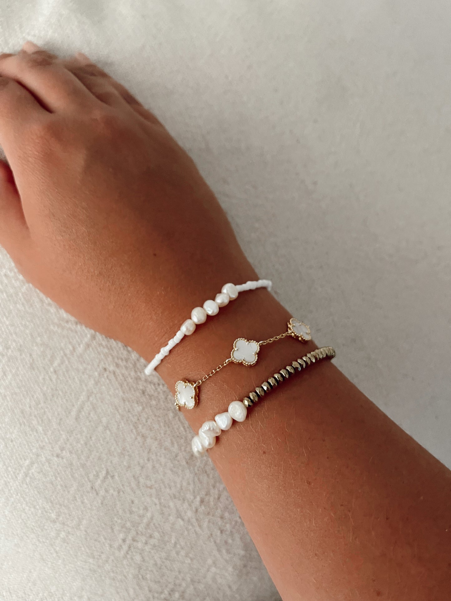 Pearl Beaded Bracelet