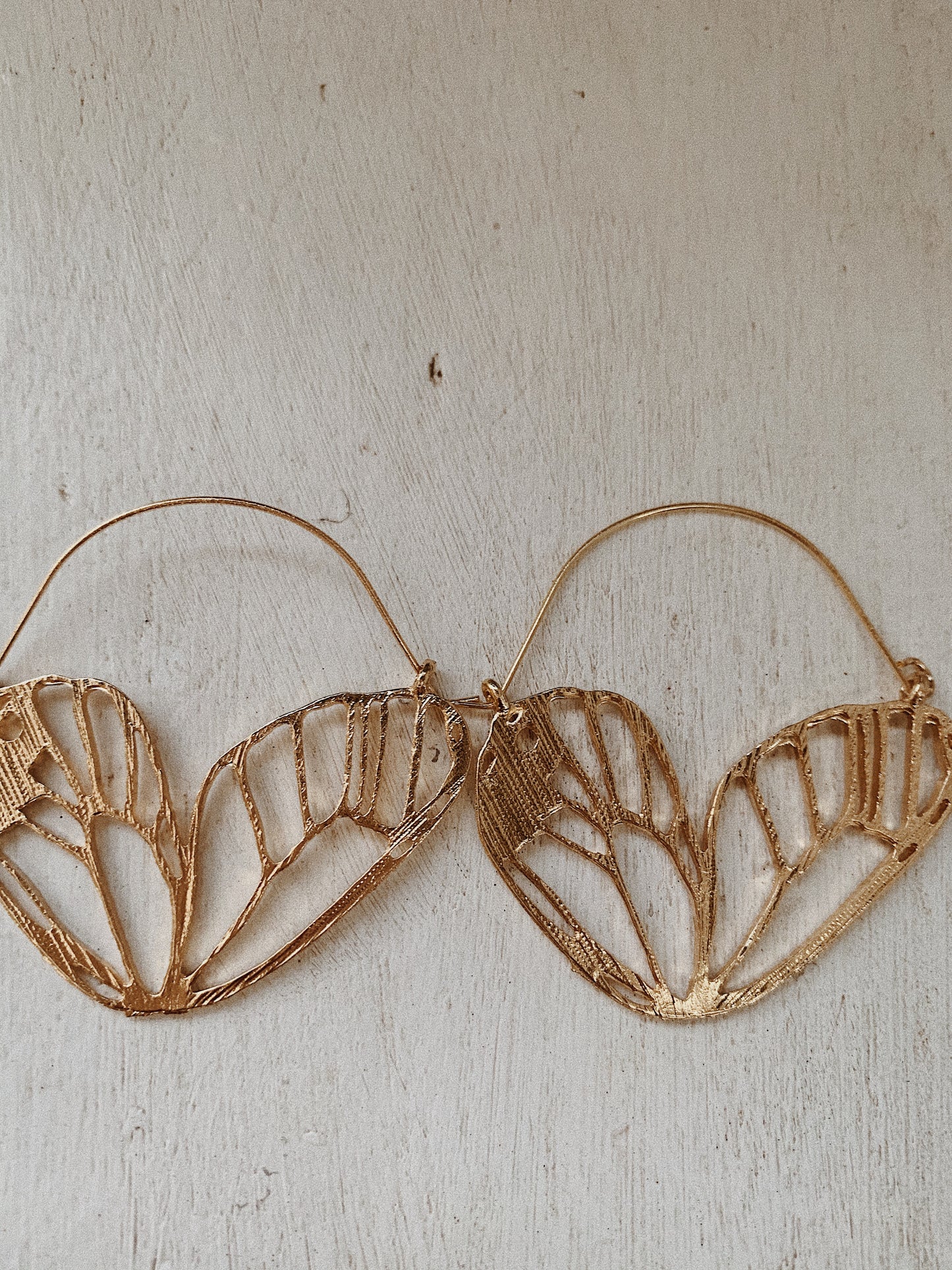 BUTTERFLY EFFECT GOLD INTRICATE Earrings | By: Life in the sun store