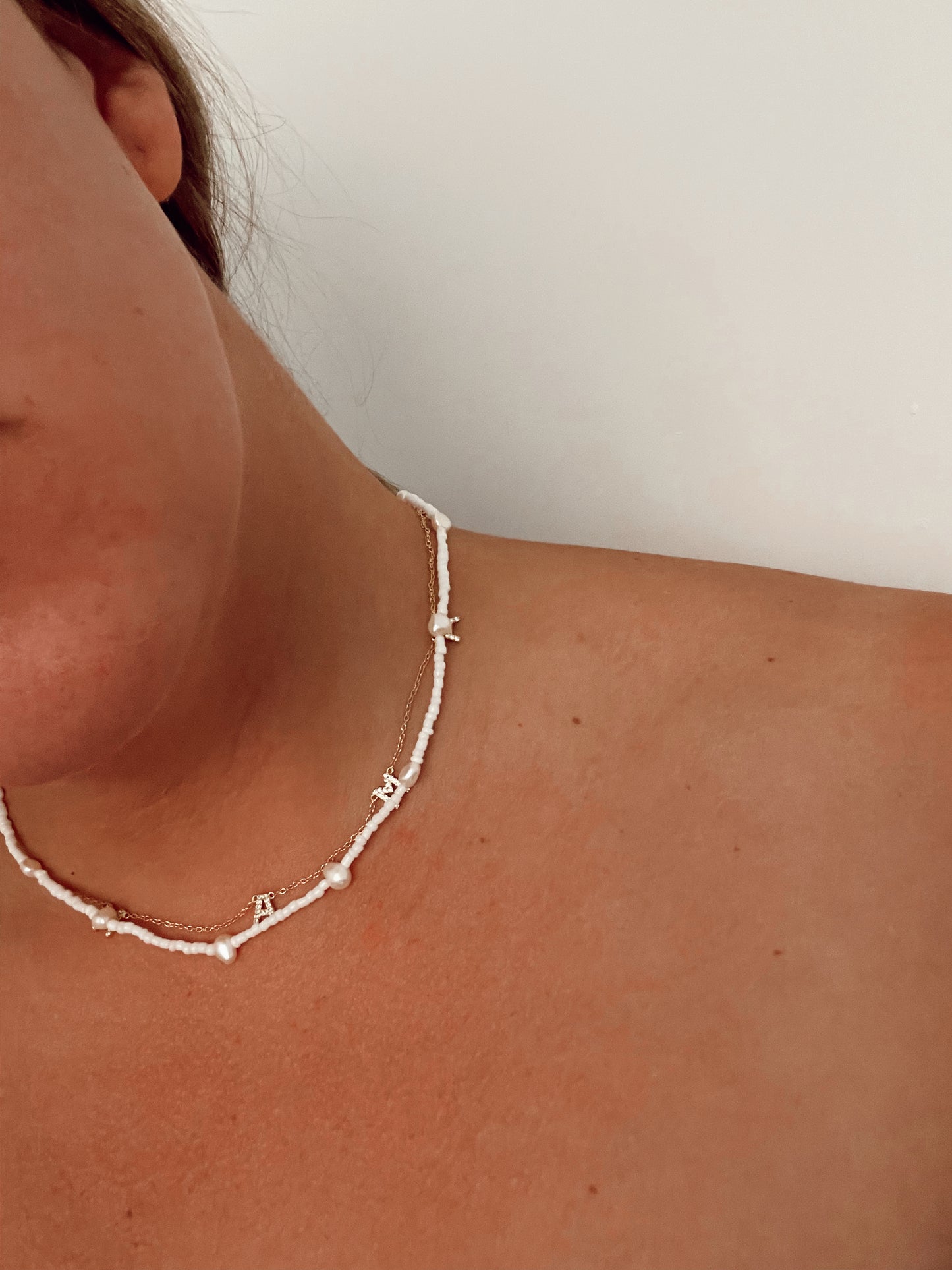 Pearl Oceana Bead Necklace