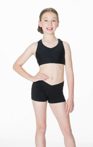 Studio 7 Dancewear / Children's V-Band Hot Shorts - CHS01