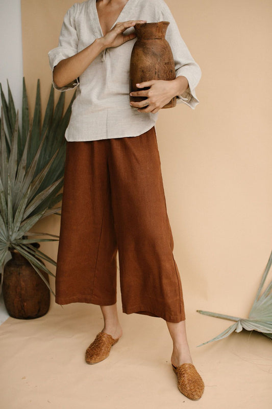 MAGALI PANT - CHOCOLATE