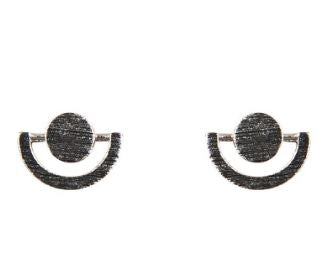 EB + IVE - METAL EYE PINS - SILVER AND GOLD