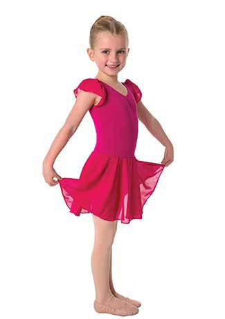 Studio 7 Dancewear / Children's Cap Sleeve Chiffon Dress - TCD01