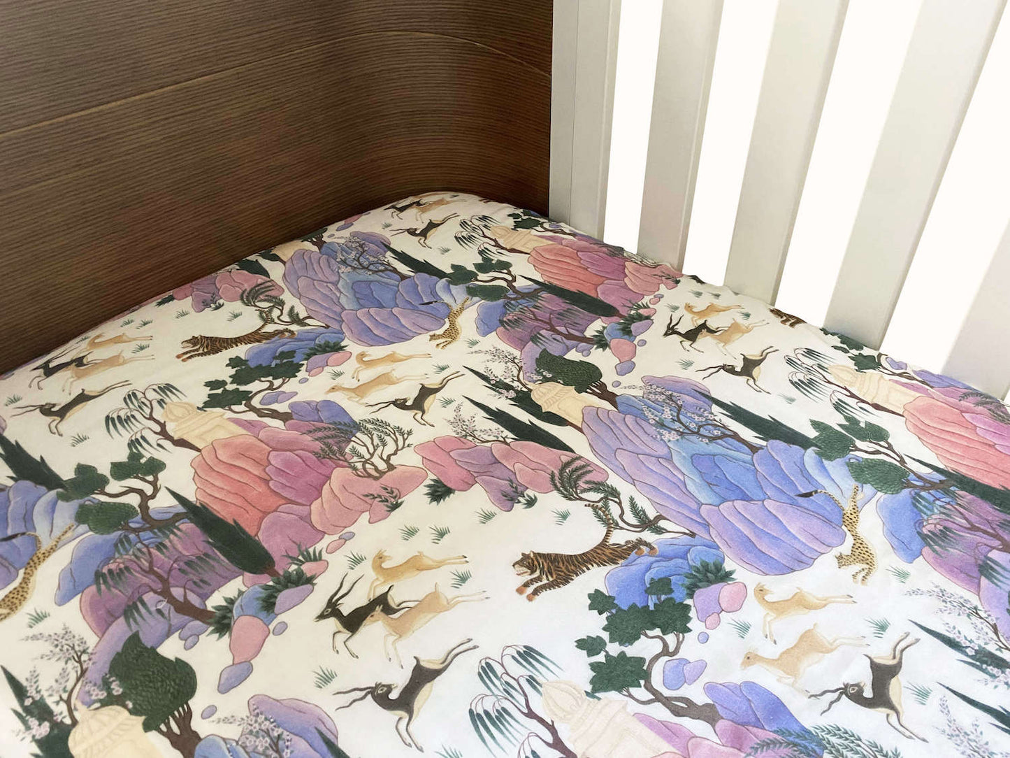 Mountain Cot Sheet- The Swaddle Society