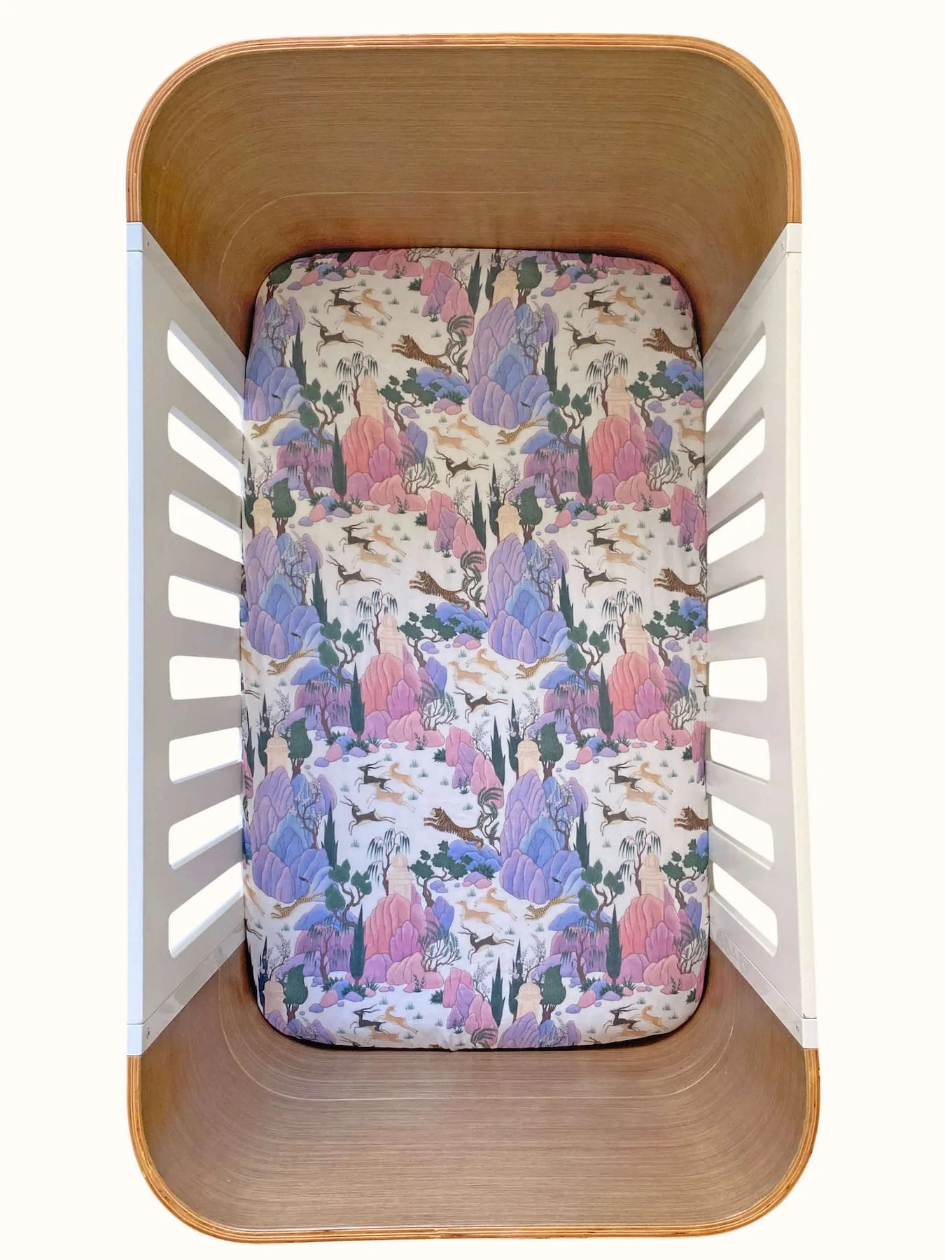 Mountain Cot Sheet- The Swaddle Society