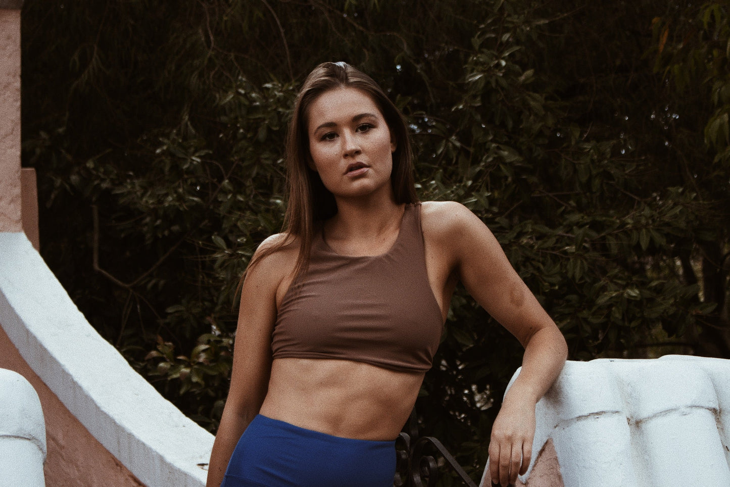 LARA CROP // NUDE