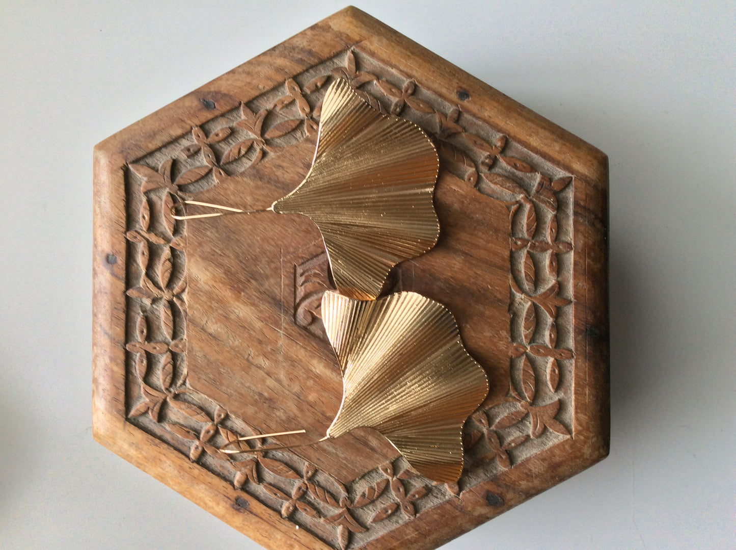 Fan Earring - Gold | By: Life in the sun store