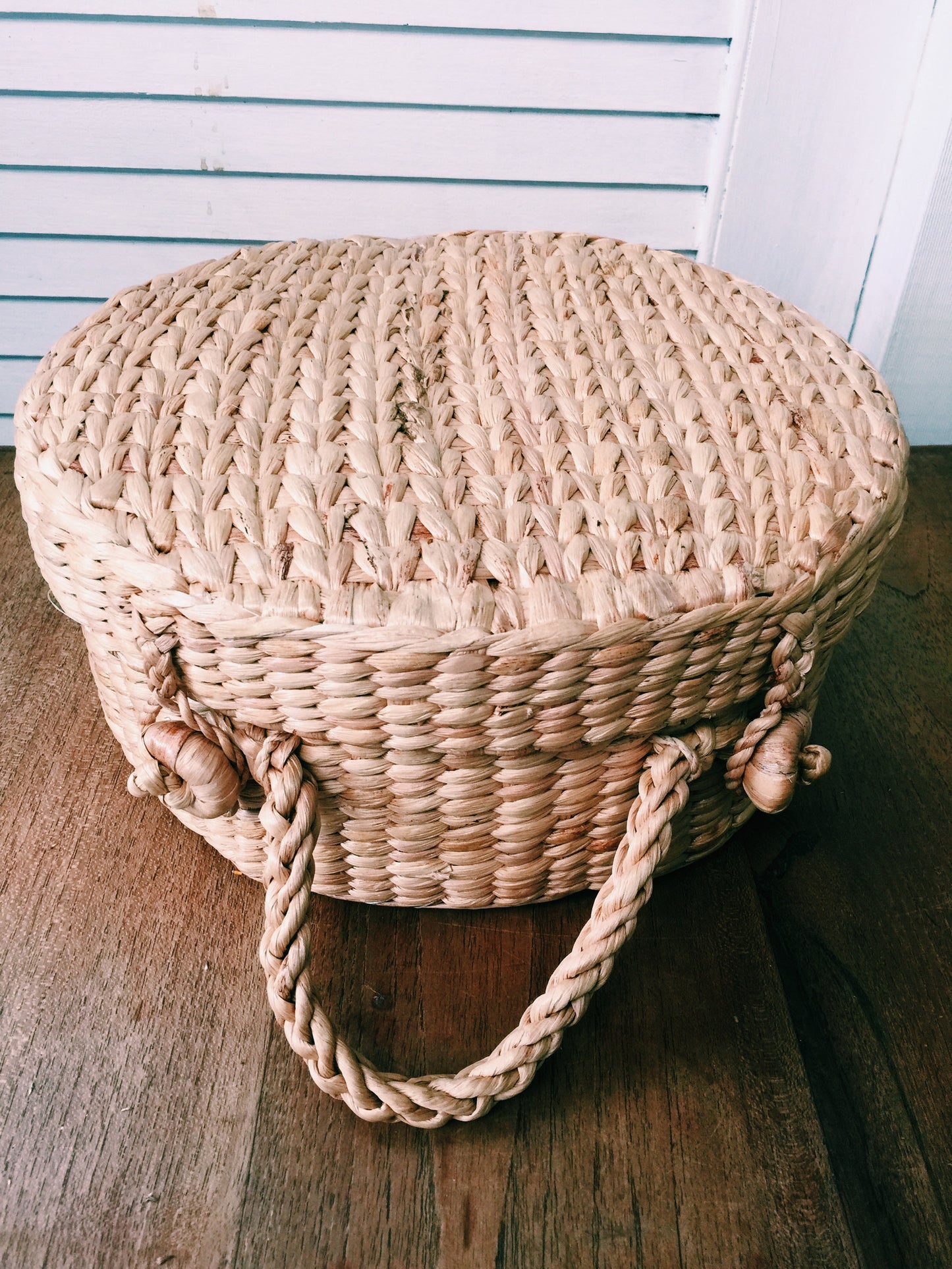 Market Girl Woven Bucket Bag