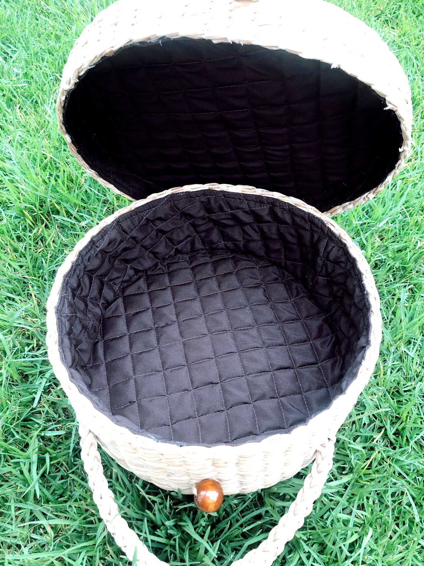Market Girl Woven Bucket Bag