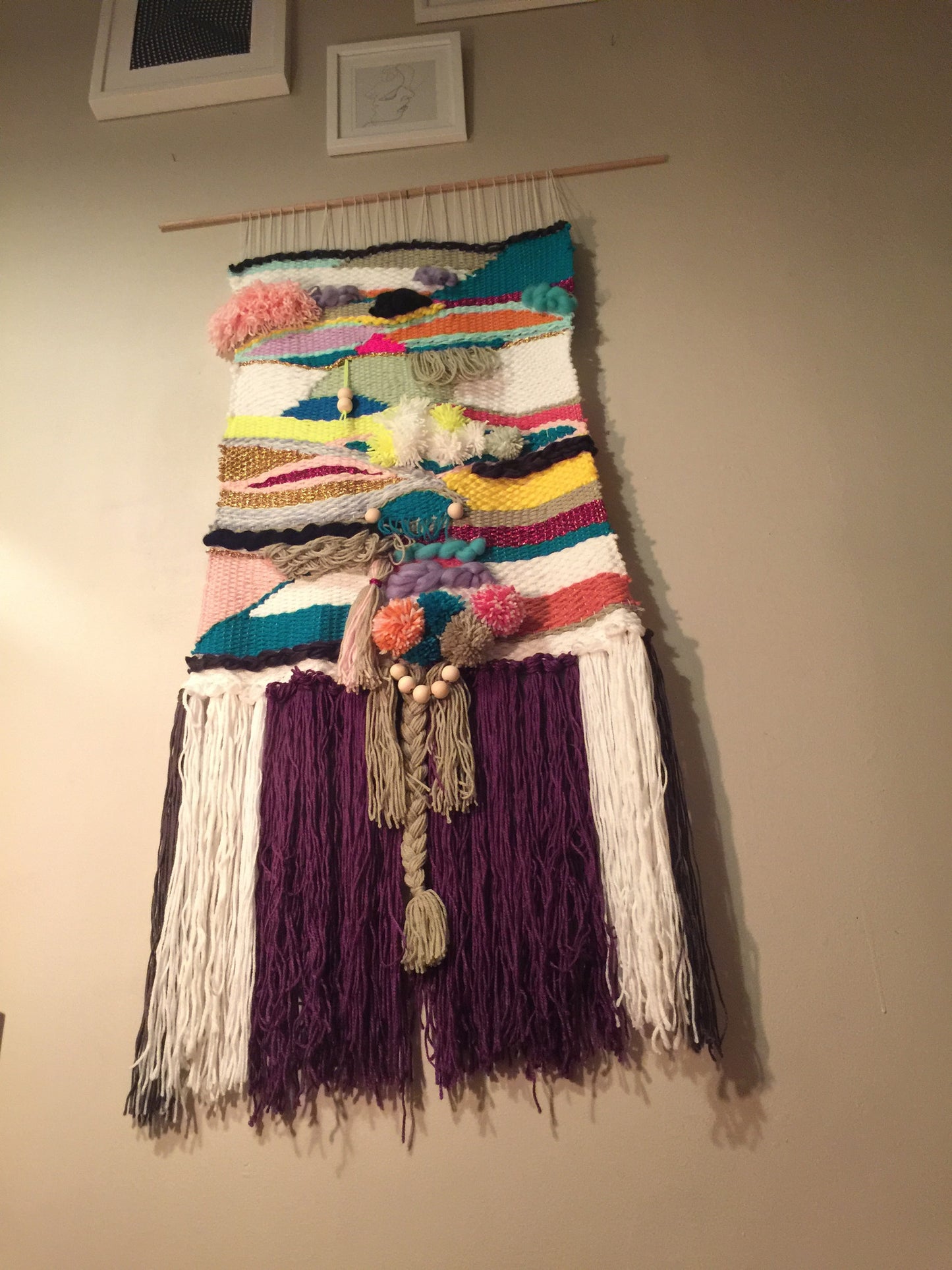 SUMMER MEGA WEAVE - Wall Weaving.