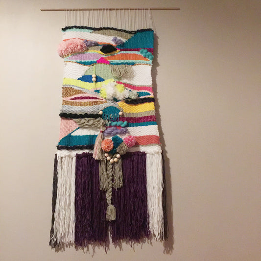 SUMMER MEGA WEAVE - Wall Weaving.