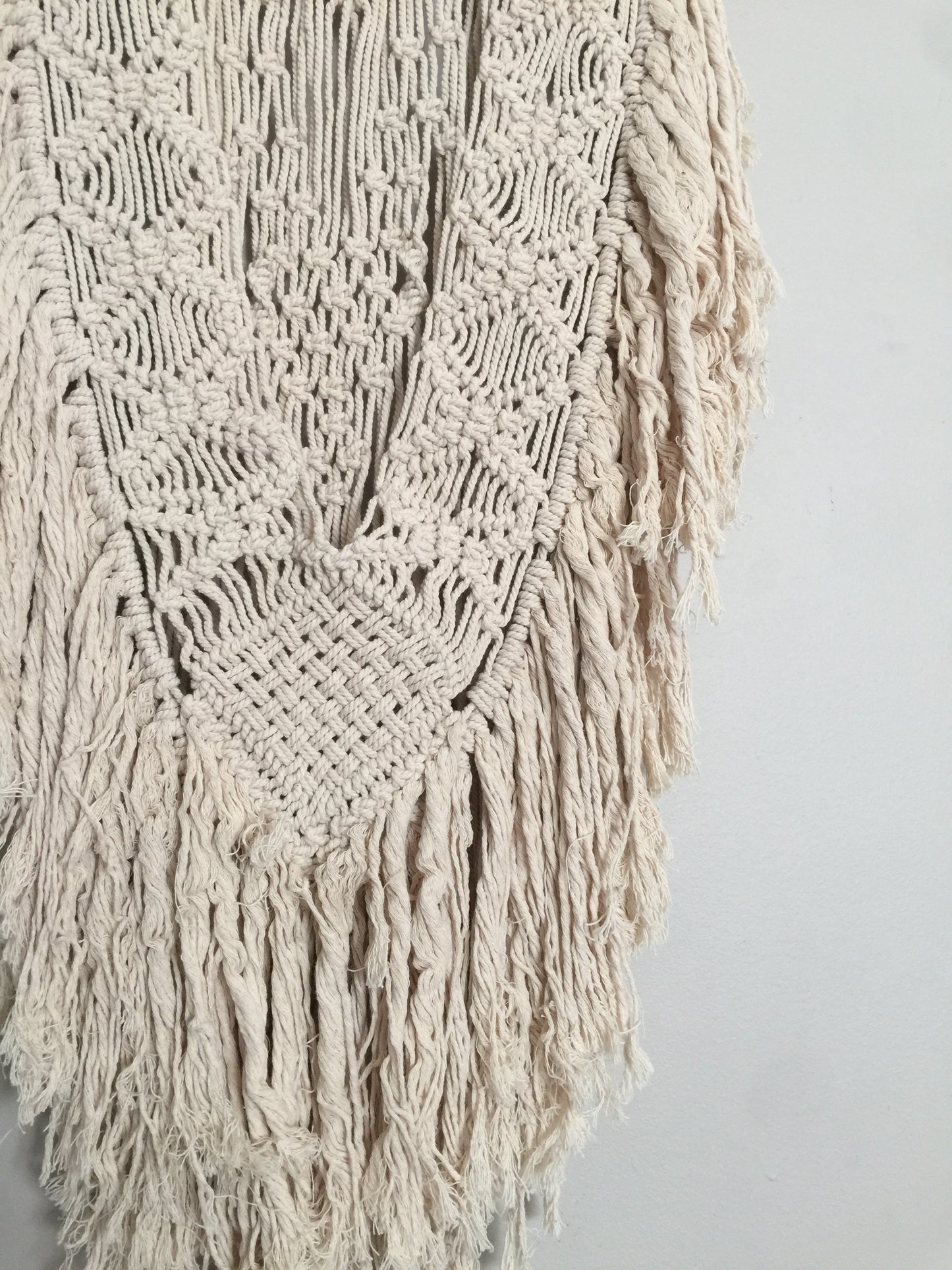 MACRAME DETAILED LARGE SIZE DREAMCATCHER