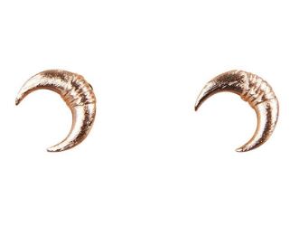 EB + IVE - METAL MOON PINS - SILVER AND ROSE