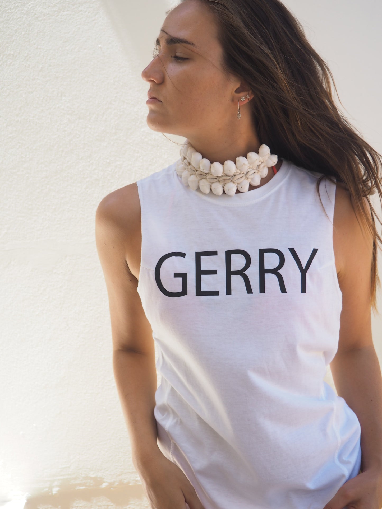 GERRY TANK FEM // WHITE