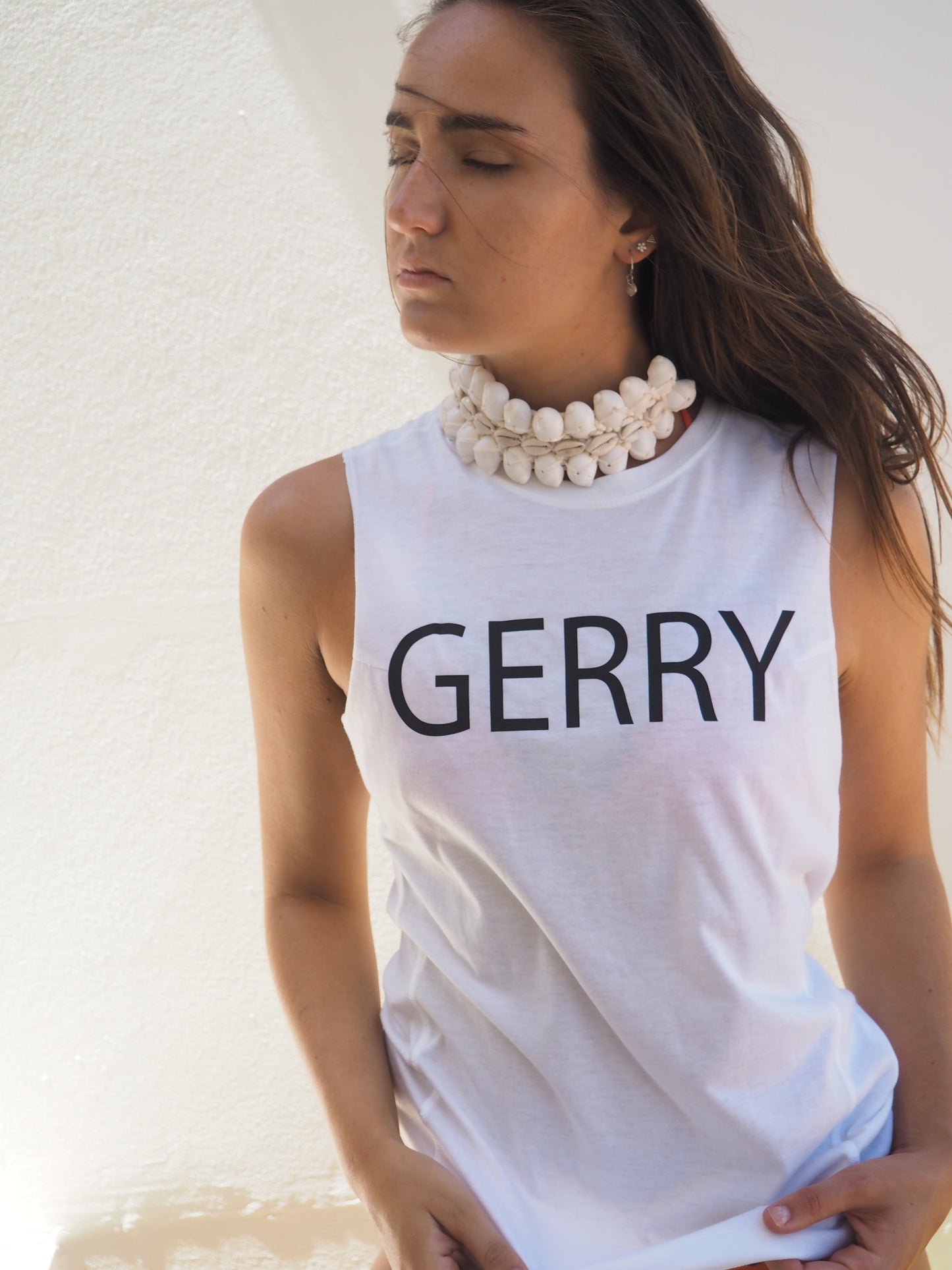 GERRY TANK FEM // WHITE