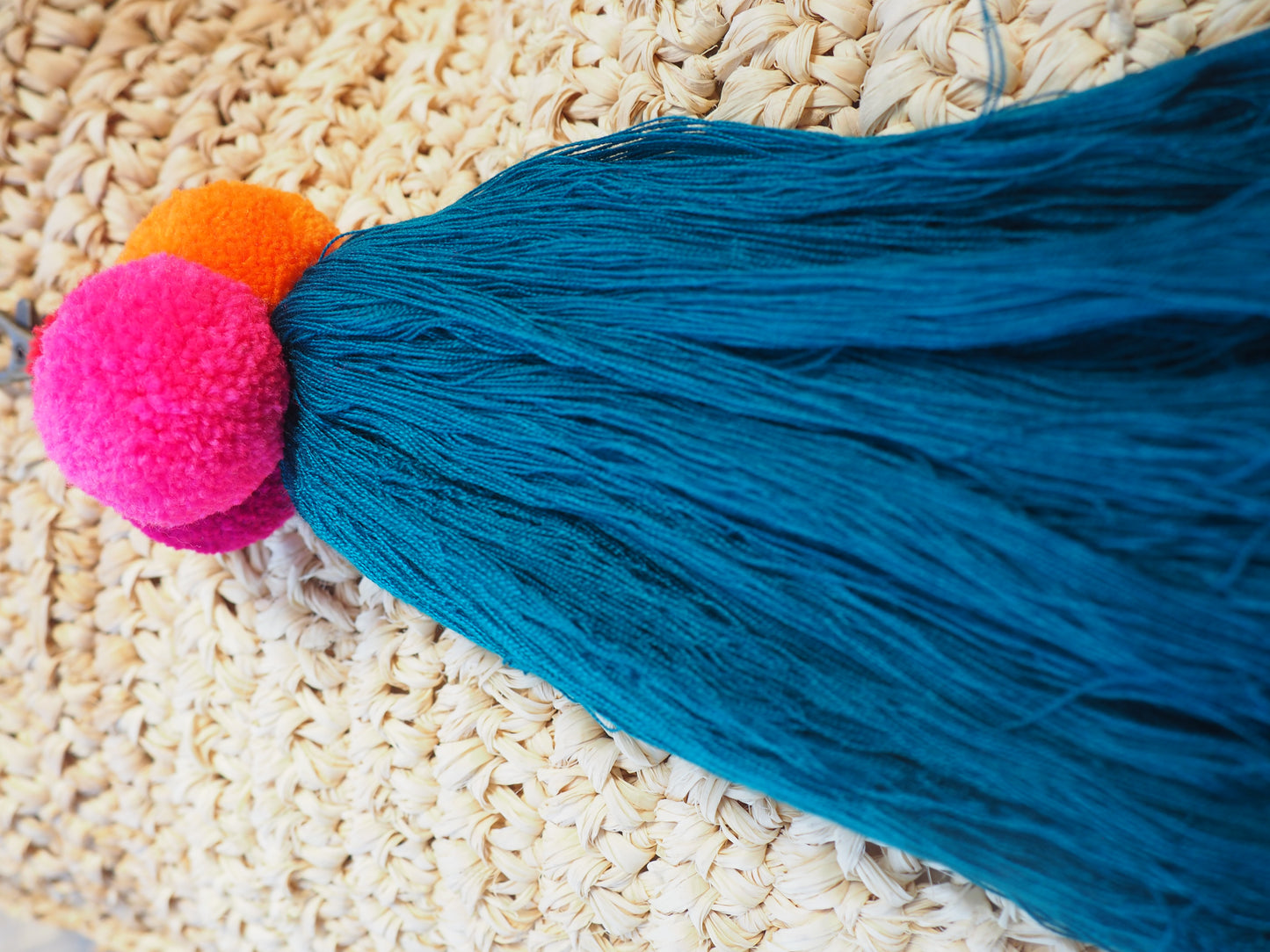 Fern Lush  Pom Pom Keyring