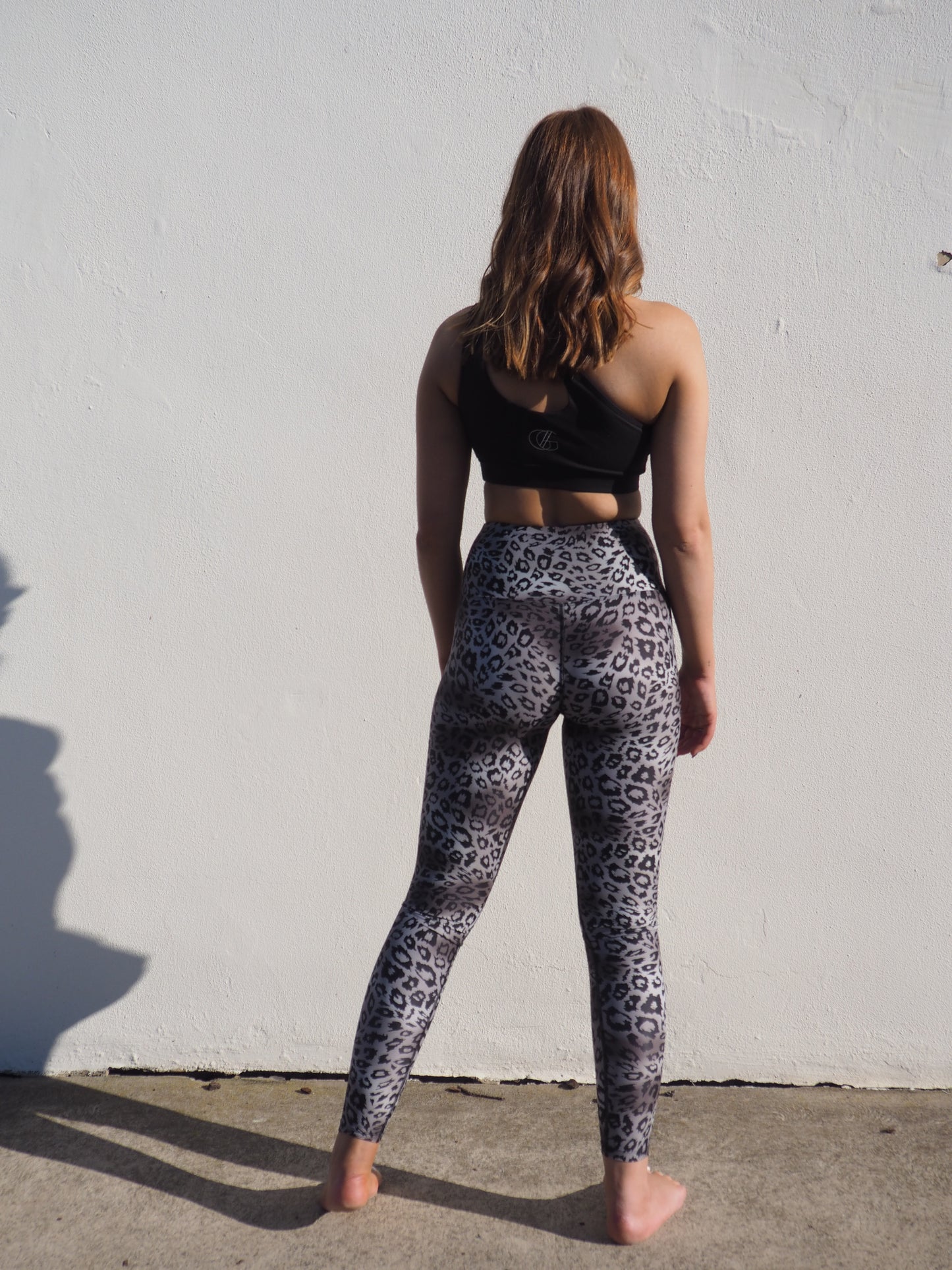 Gerrycan Leopard Activewear Full Length Compression Tights