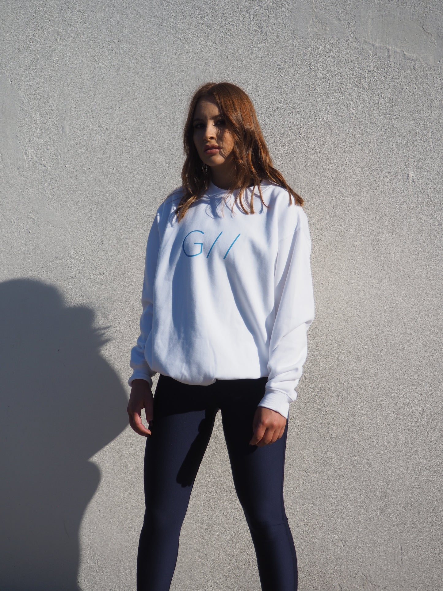 Gerry Can White Unisex Sweater- GC ALAKSA WHITE