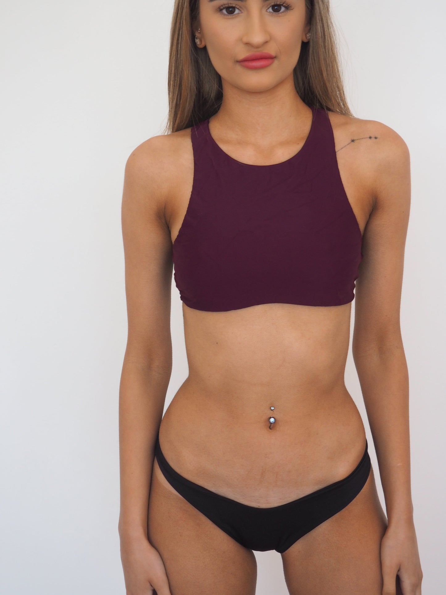 LARA CROP // WINE