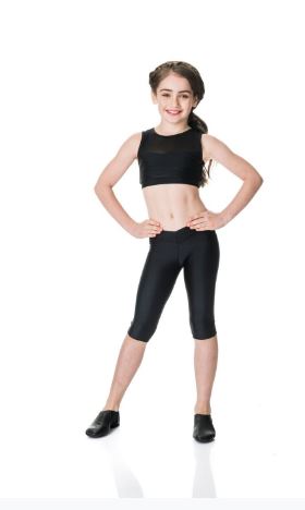 Studio 7 Dancewear / Children's Mesh Crop Top - CHCT06