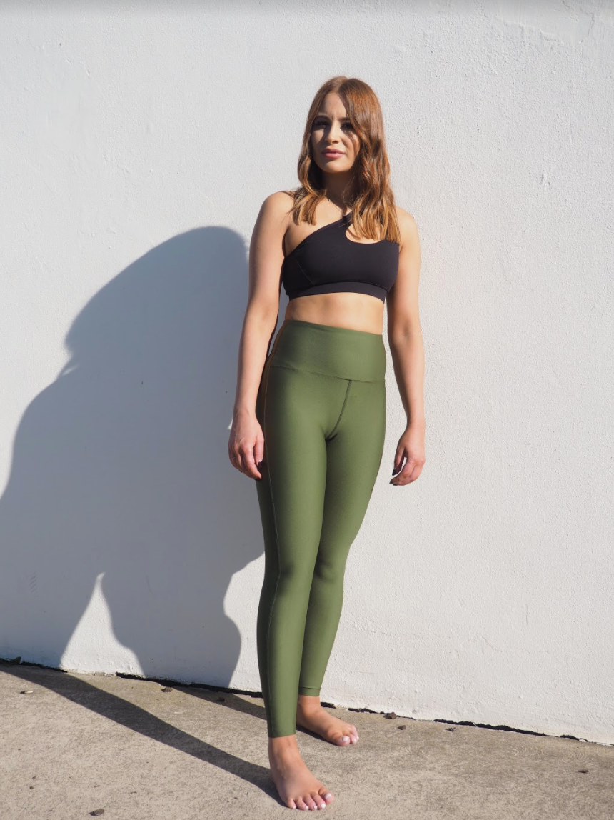 CELINE LEGGINGS // KHAKI