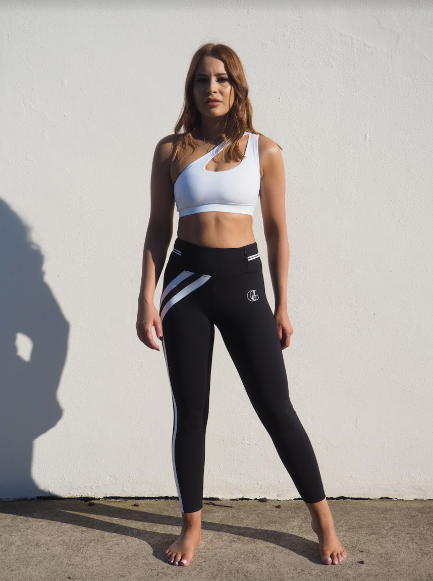 KYE ACTIVE CROP // WHITE