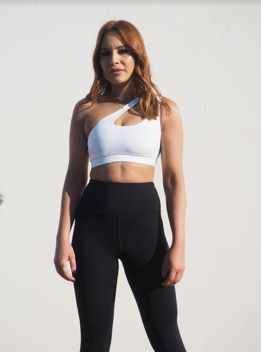 KYE ACTIVE CROP // WHITE