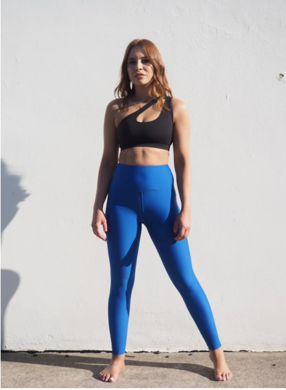 Gerryca Celine Compression leggings in electric blue