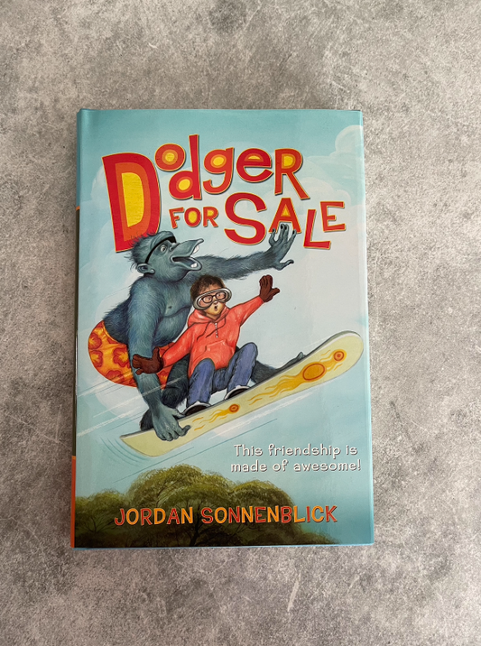 Dodger for Sale (Dodger and Me #3) by Jordan Sonnenblick Book