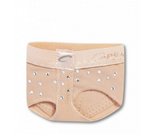 Capezio - Rhinestone footUndeez - H07R