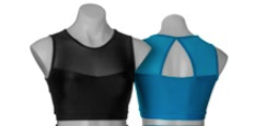 Studio 7 Dancewear / Adult's Mesh Crop Top - ADCT06