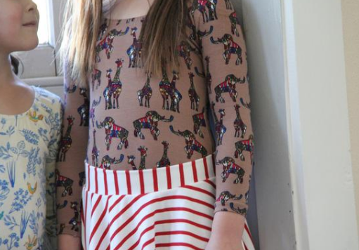 BABY + KIDS PRINTED ANIMALIA BODY SUIT LONG SLEEVE